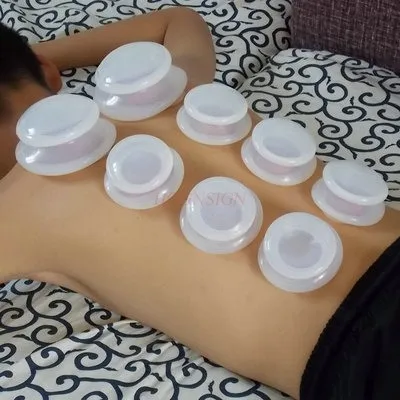 Silicone cupping device presses and exhausts the back and abdomen with large suction vacuum massage jars chinese medicine
Silicone cupping device presses and exhausts the back and abdomen with large suction vacuum massage jars chinese medicine