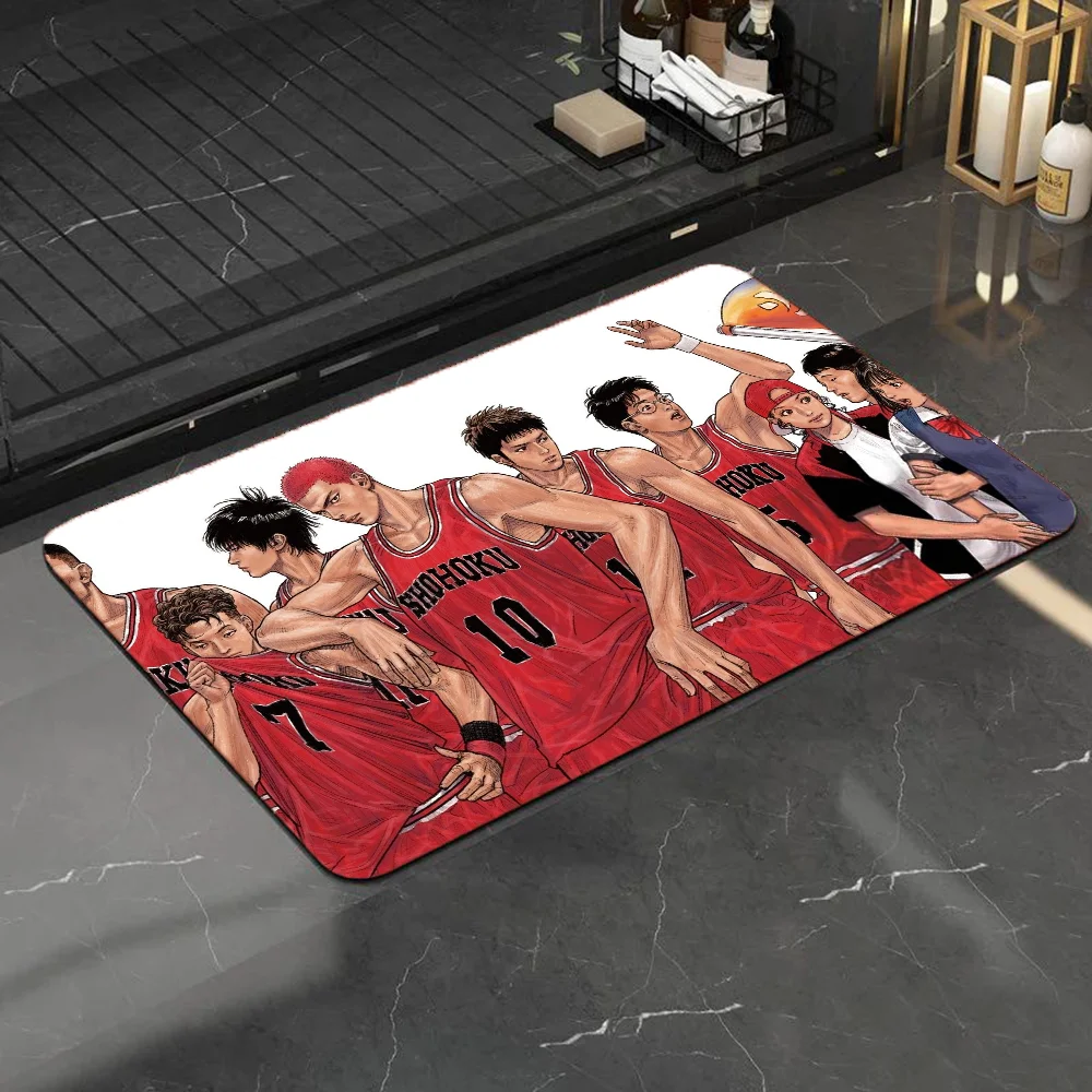 1pc SLAM DUNK Bathroom Absorbent Mats Anti-Slip Mats Home Decor Supplies Carpets Home Kitchen Floor Mats
1pc SLAM DUNK Bathroom Absorbent Mats Anti-Slip Mats Home Decor Supplies Carpets Home Kitchen Floor Mats
