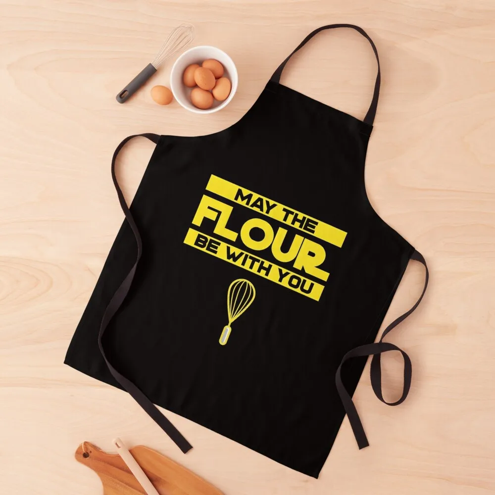 May the Flour Be With You Apron Hairdresser Kitchenware Kitchen on the wall Apron
May the Flour Be With You Apron Hairdresser Kitchenware Kitchen on the wall Apron