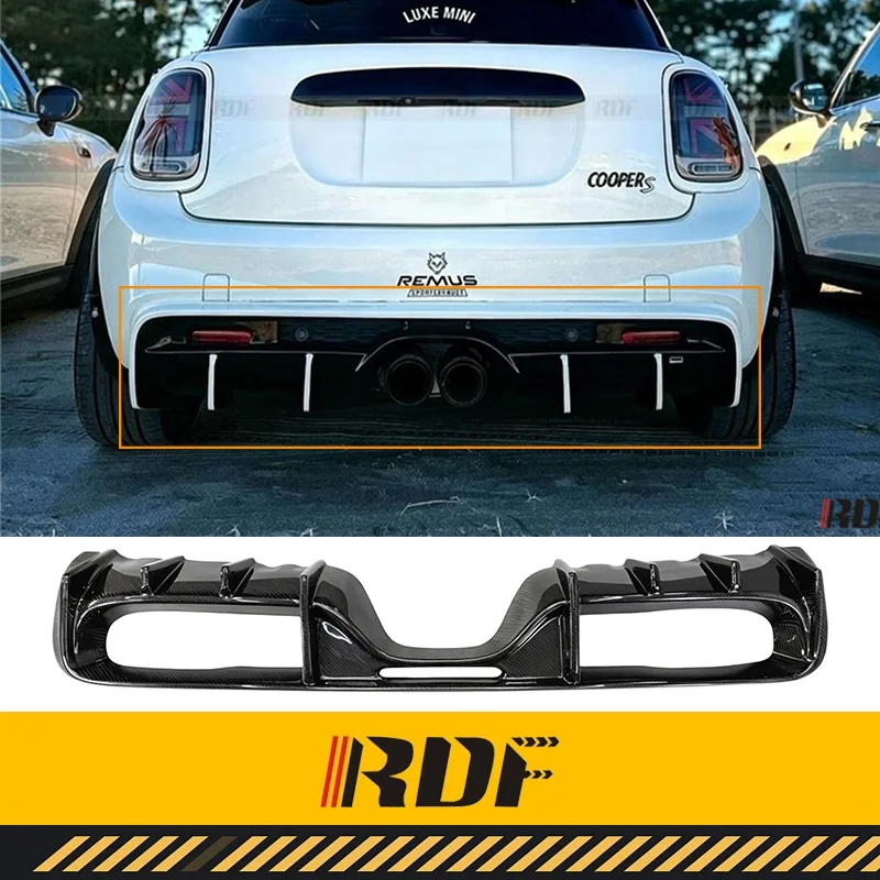 Suitable for MINI F55 F56 JCW COOPER S Modified Carbon fiber Aerodynamic kit MKS Rear Lip Splitters Rear Diffuser Accessories
Suitable for MINI F55 F56 JCW COOPER S Modified Carbon fiber Aerodynamic kit MKS Rear Lip Splitters Rear Diffuser Accessories