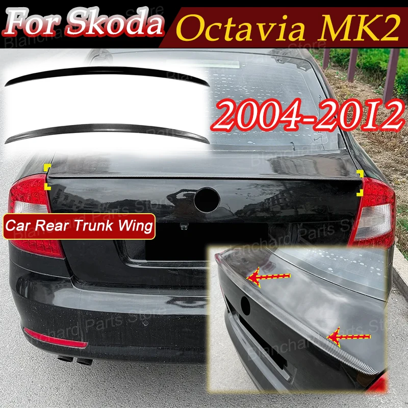 Car Rear Roof Trunk Lid Wings For Skoda Octavia MK2 2004-2012 Spoiler Tail Wing Fixed Decoration Exterior Accessories Tuning
Car Rear Roof Trunk Lid Wings For Skoda Octavia MK2 2004-2012 Spoiler Tail Wing Fixed Decoration Exterior Accessories Tuning