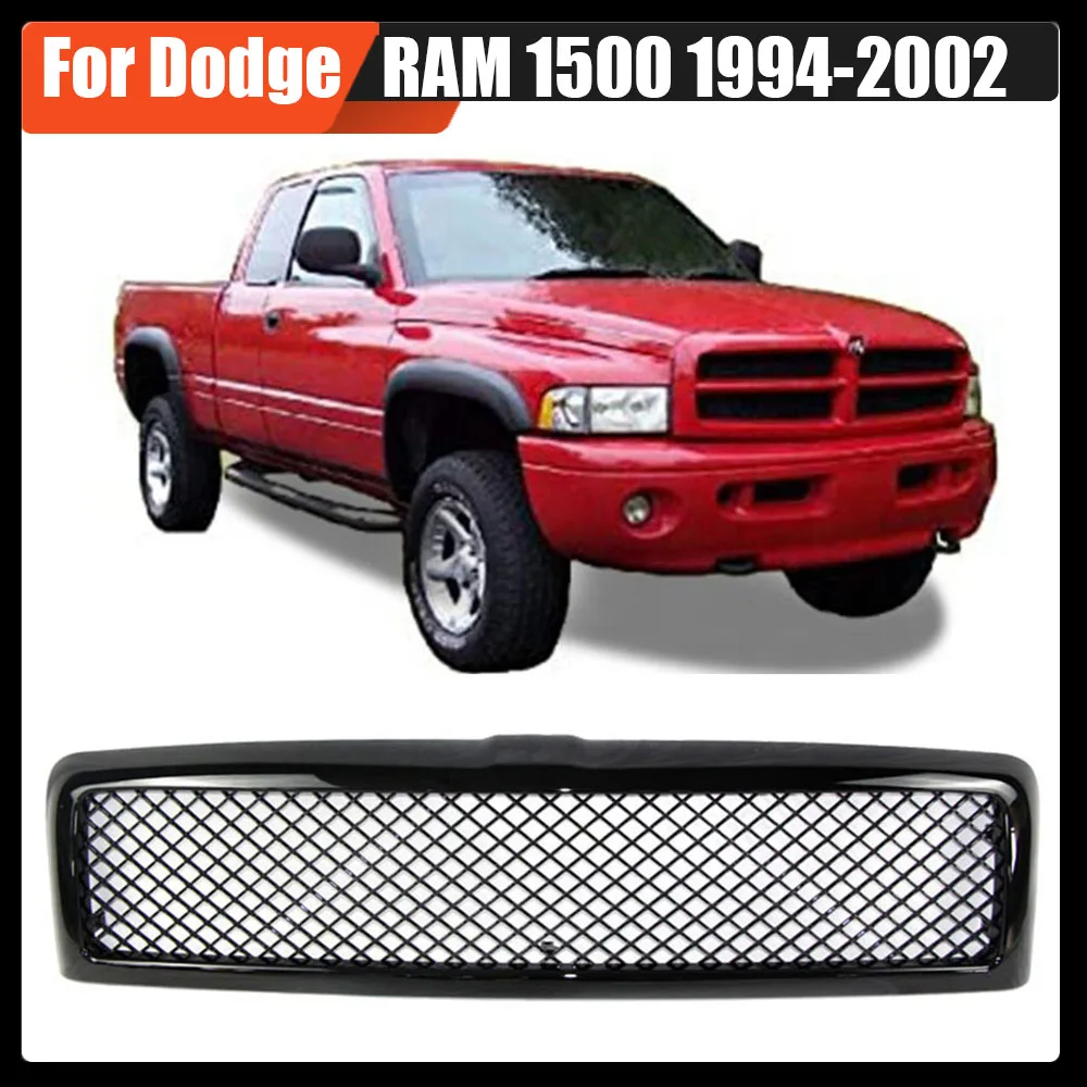 Racing Grills Decoration Car Front Grid Racing Grills ABS Gloss Black Trim Cover Bumper Grille For Dodge RAM 1500 1994-2002
Racing Grills Decoration Car Front Grid Racing Grills ABS Gloss Black Trim Cover Bumper Grille For Dodge RAM 1500 1994-2002