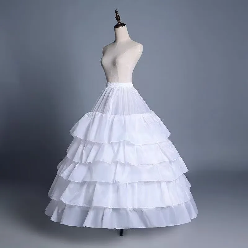 Ruffle Tiered Crinoline Petticoat Wedding Dress Women Large Fluffy Ball Gown Underskirt Hoop Bridal Party Maxi Skirt Support
Ruffle Tiered Crinoline Petticoat Wedding Dress Women Large Fluffy Ball Gown Underskirt Hoop Bridal Party Maxi Skirt Support