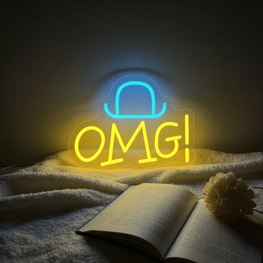Неоновая LED-вывеска OMG с дизайном в виде шляпы для спальни, гостиной, бара, кафе, декоративное настенное искусство с забавными выражениями, уникальный подарок, домашнее освещение
Неоновая LED-вывеска OMG с дизайном в виде шляпы для спальни, гостиной, бара, кафе, декоративное настенное искусство с забавными выражениями, уникальный подарок, домашнее освещение