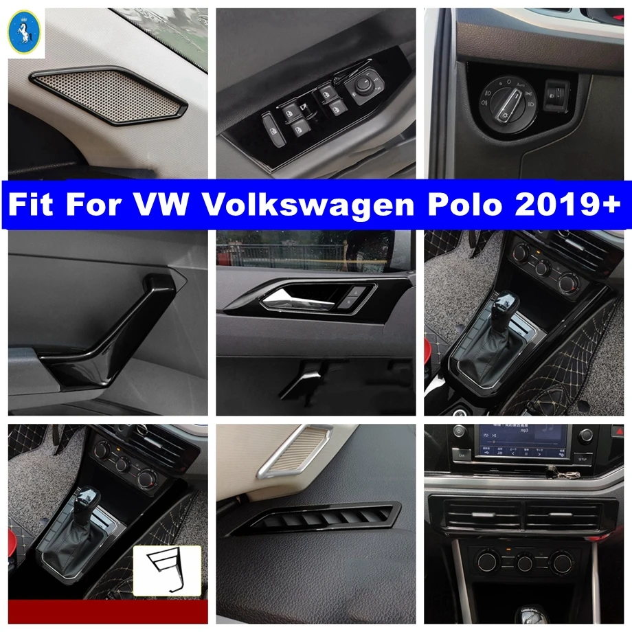 Car Glass Switch / Inner Door Bowl / Warning lamp / Gear Decor Panel Cover Trim Accessories For VW Volkswagen Polo 2019 - 2023
Car Glass Switch / Inner Door Bowl / Warning lamp / Gear Decor Panel Cover Trim Accessories For VW Volkswagen Polo 2019 - 2023