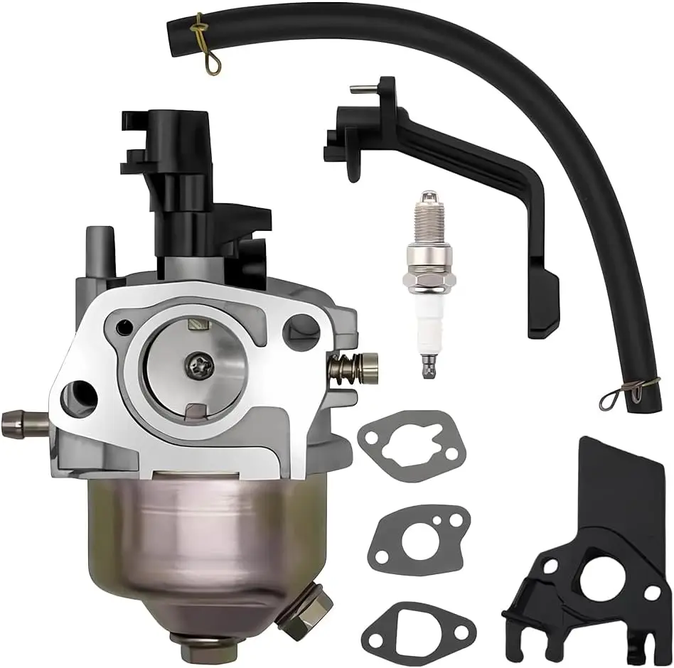Carburetor & Spark Plug for Generac GP1800 GP3600 ETQ 4000 3000 3050 3200 4375 Watts Generator Powered by 163cc 196cc 208cc 212c
Carburetor & Spark Plug for Generac GP1800 GP3600 ETQ 4000 3000 3050 3200 4375 Watts Generator Powered by 163cc 196cc 208cc 212c