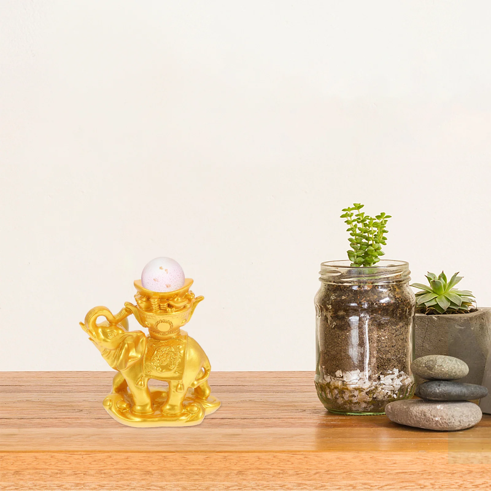 1Pcs High Grade Resin Elephant Crystal-Ball Support Base Decorative Storage Stand Home Office Desktop Resin Statue Sculpture
1Pcs High Grade Resin Elephant Crystal-Ball Support Base Decorative Storage Stand Home Office Desktop Resin Statue Sculpture