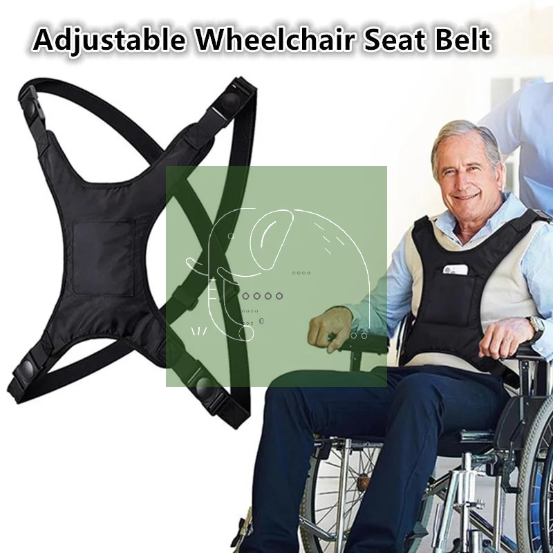 Wheelchair Fall Prevention Safety Seat Belt Shoulder Fixing Straps Nursing Band Elderly Patients Harness Brace Support Vest Kit
Wheelchair Fall Prevention Safety Seat Belt Shoulder Fixing Straps Nursing Band Elderly Patients Harness Brace Support Vest Kit