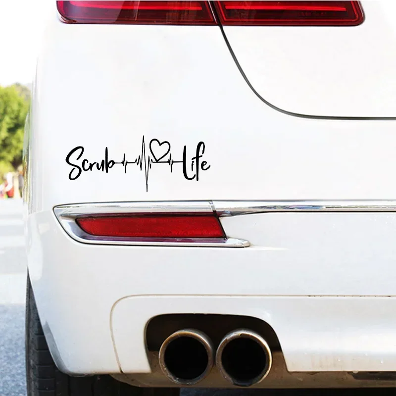 19x7.5cm Scrub Life Heartbeat Symbol Car Sticker Motorcycle Auto Window Body Bumper Vinyl Decal Car DIY Decoration Accessories
19x7.5cm Scrub Life Heartbeat Symbol Car Sticker Motorcycle Auto Window Body Bumper Vinyl Decal Car DIY Decoration Accessories