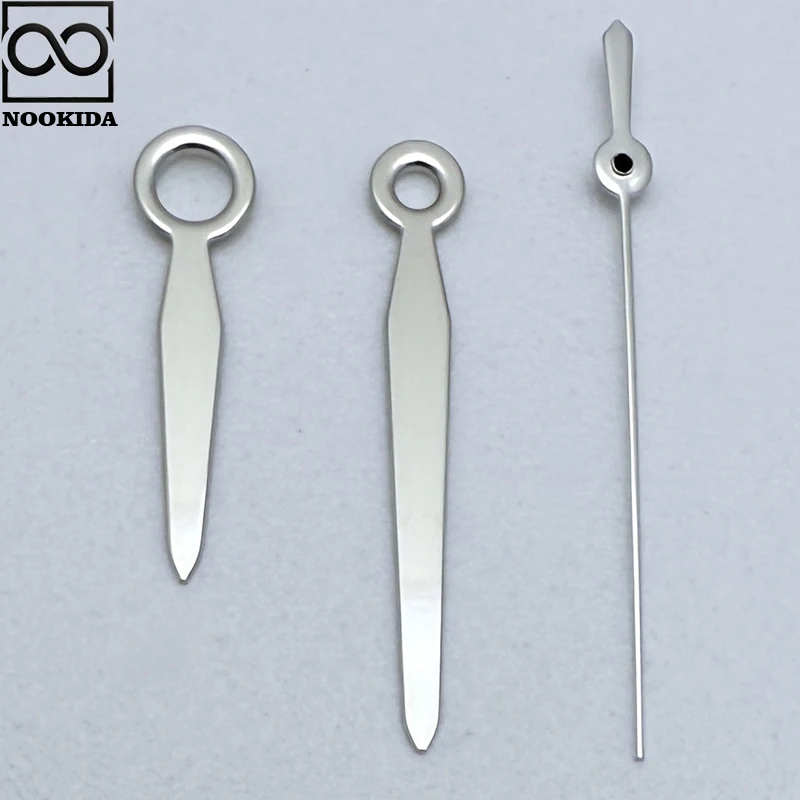 NOOKIDA New Silver Simple Polished Hands for Japan NH35/NH36/4R/7S Automatic Movement Mechanical Watch Accessories
NOOKIDA New Silver Simple Polished Hands for Japan NH35/NH36/4R/7S Automatic Movement Mechanical Watch Accessories