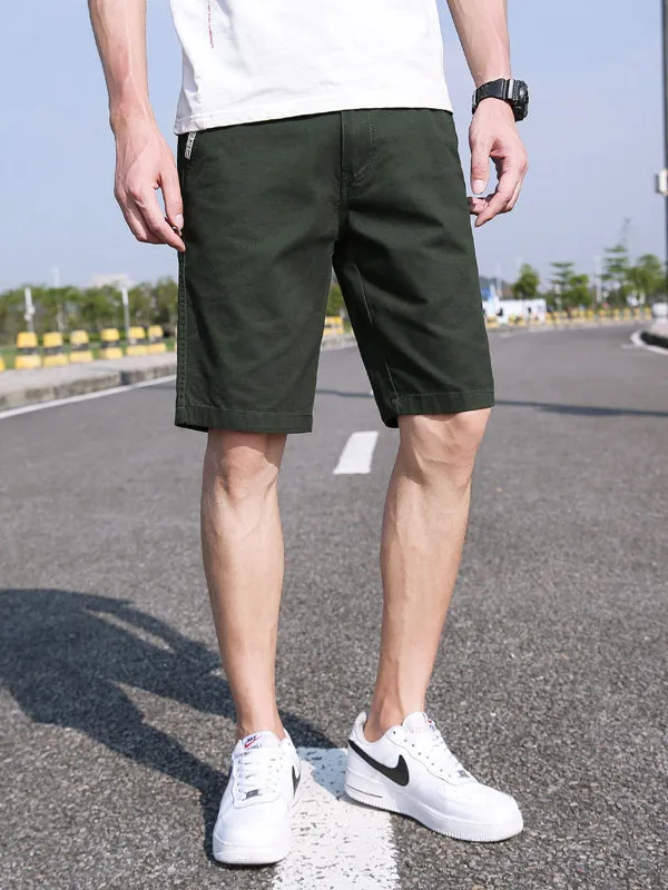 Summer Cotton Workwear orts Men's Retro Trendy Casual Straight Leg mid Waist Five-Quarter Length Youthful Daily Use
Summer Cotton Workwear orts Men's Retro Trendy Casual Straight Leg mid Waist Five-Quarter Length Youthful Daily Use