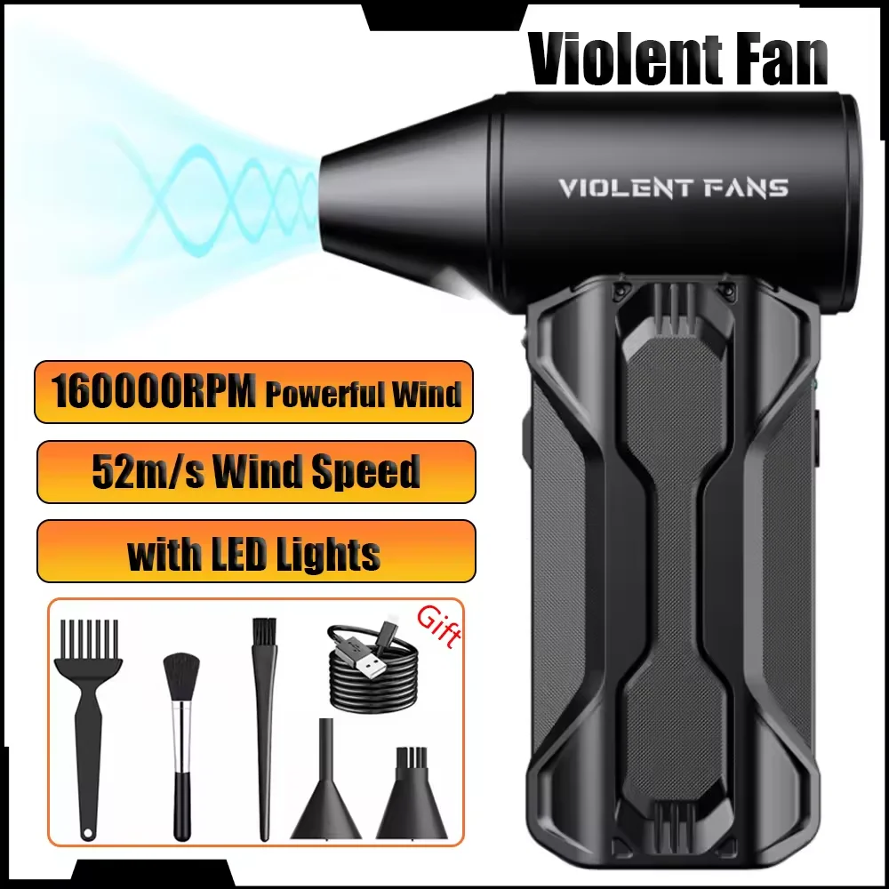 160000 Электрический воздуходувка об/мин, скорость ветра, 52 м/с, перезаряжаемый турбоструйный вентилятор, тряпка со сжатым воздухом, клавиатура, чистка компьютера
160000 Электрический воздуходувка об/мин, скорость ветра, 52 м/с, перезаряжаемый турбоструйный вентилятор, тряпка со сжатым воздухом, клавиатура, чистка компьютера