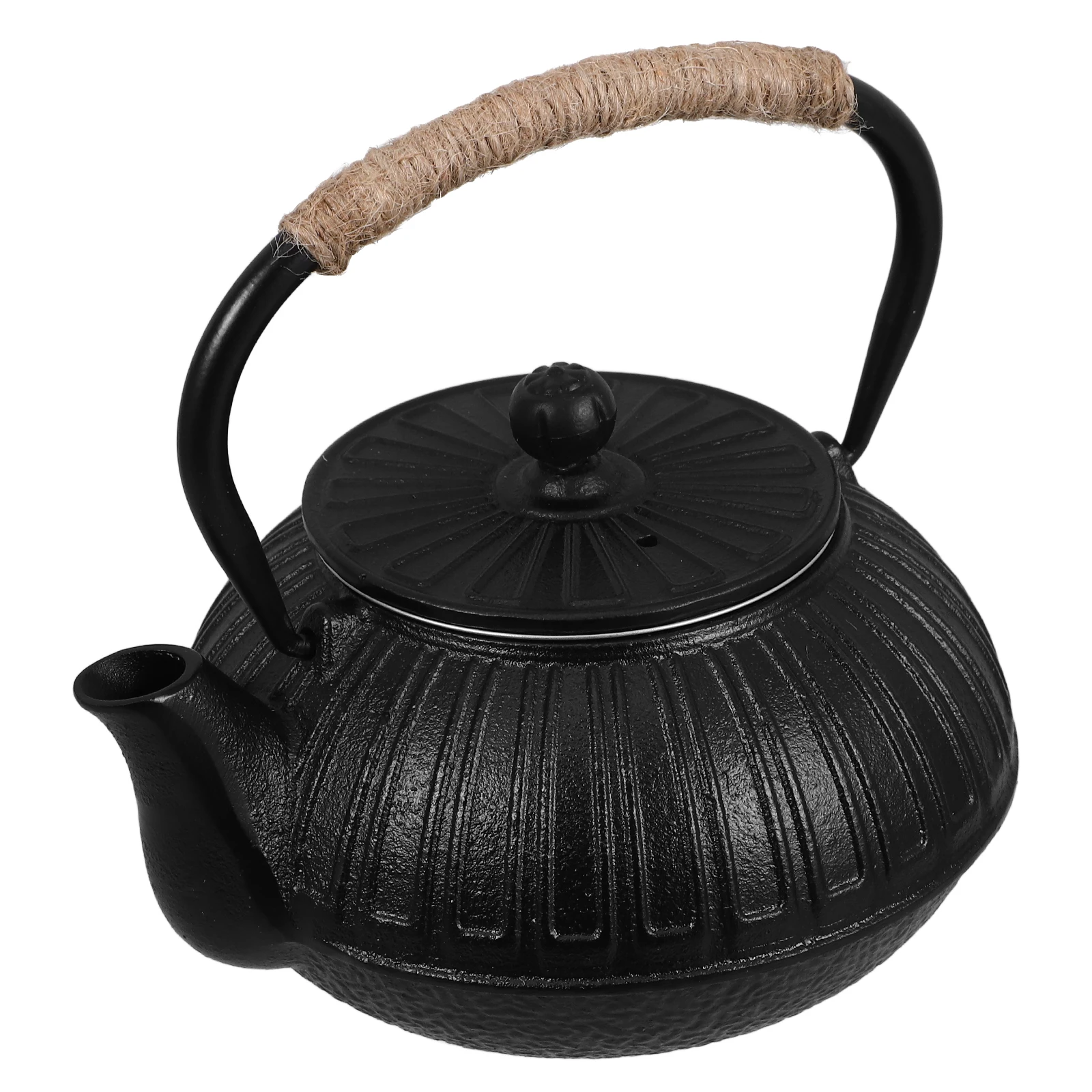 Cast Iron Teapot 600ml Stovetop Small Camping Kettle Infuser Multifunctional Japanese Tea Pot Brewer Water Heater
Cast Iron Teapot 600ml Stovetop Small Camping Kettle Infuser Multifunctional Japanese Tea Pot Brewer Water Heater