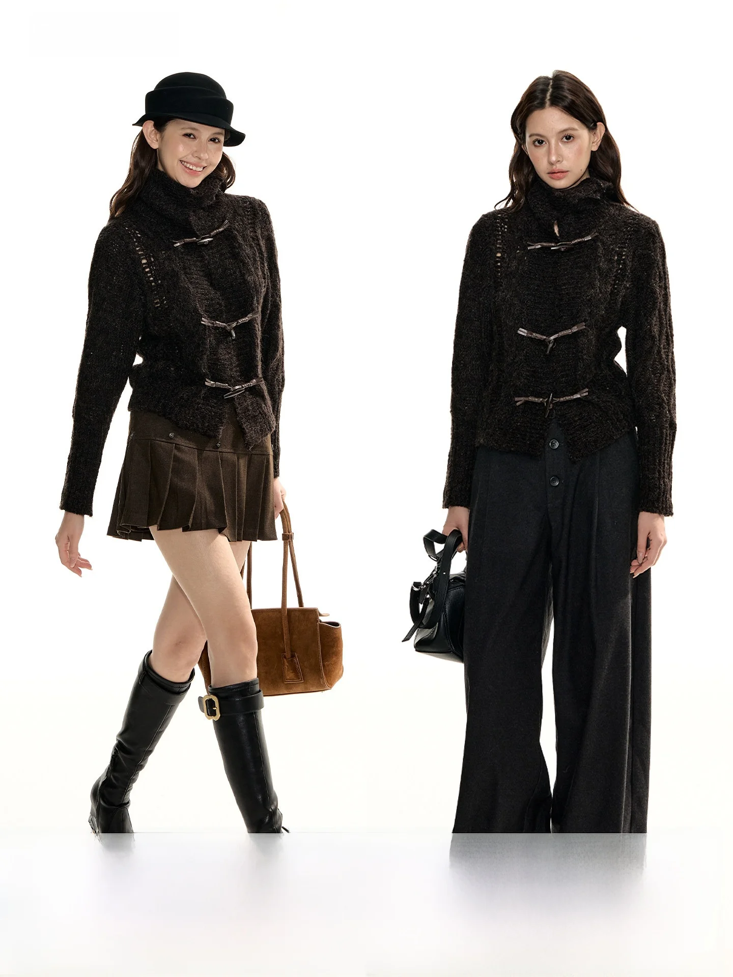 RedBling Original Design Winter New Sle Mermaid Deep Brown Button Knitted Sweater Cardigan Coat Casual Sle ort Length
RedBling Original Design Winter New Sle Mermaid Deep Brown Button Knitted Sweater Cardigan Coat Casual Sle ort Length