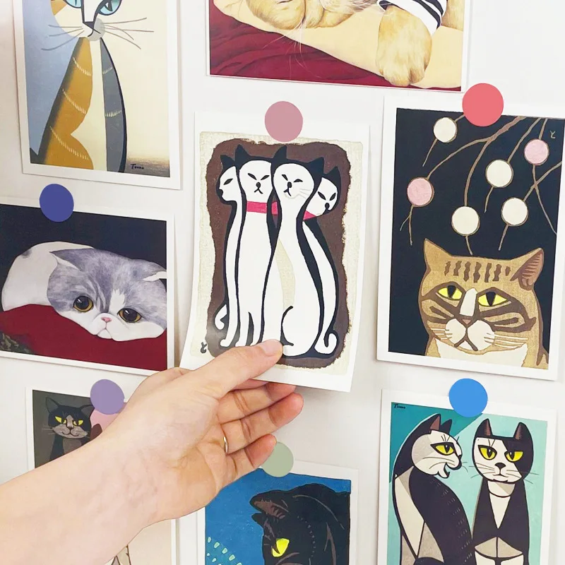 Melancholic Cat 30 Ins Nordic Decorative Cards Wall Decoration Dormitory Photo Frame Painting Wall Stickers Decorative Cards
Melancholic Cat 30 Ins Nordic Decorative Cards Wall Decoration Dormitory Photo Frame Painting Wall Stickers Decorative Cards