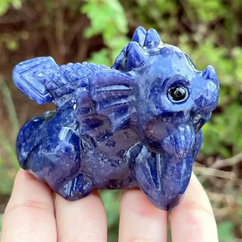 7.5CM Natural Blue Aventurine Cartoon Dragon Carving Spiritual Healing Reiki Home Decor Craft Gift 1PCS
7.5CM Natural Blue Aventurine Cartoon Dragon Carving Spiritual Healing Reiki Home Decor Craft Gift 1PCS