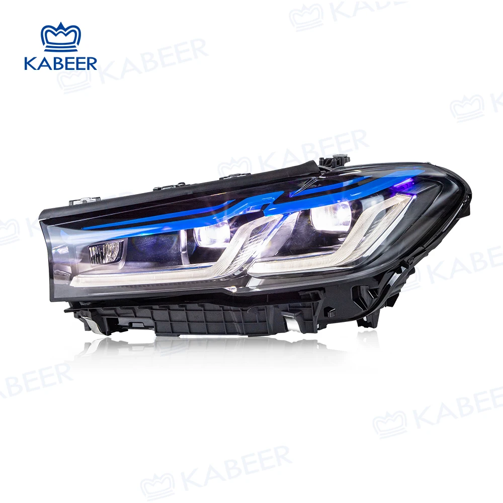 Фара Kabeer со склада в США для BMW 5 G30 G31 G38 F90 M5, Модернизированная фара facelift для лазерной фары, 2022 м, версия 523i 525i 528Li
Фара Kabeer со склада в США для BMW 5 G30 G31 G38 F90 M5, Модернизированная фара facelift для лазерной фары, 2022 м, версия 523i 525i 528Li