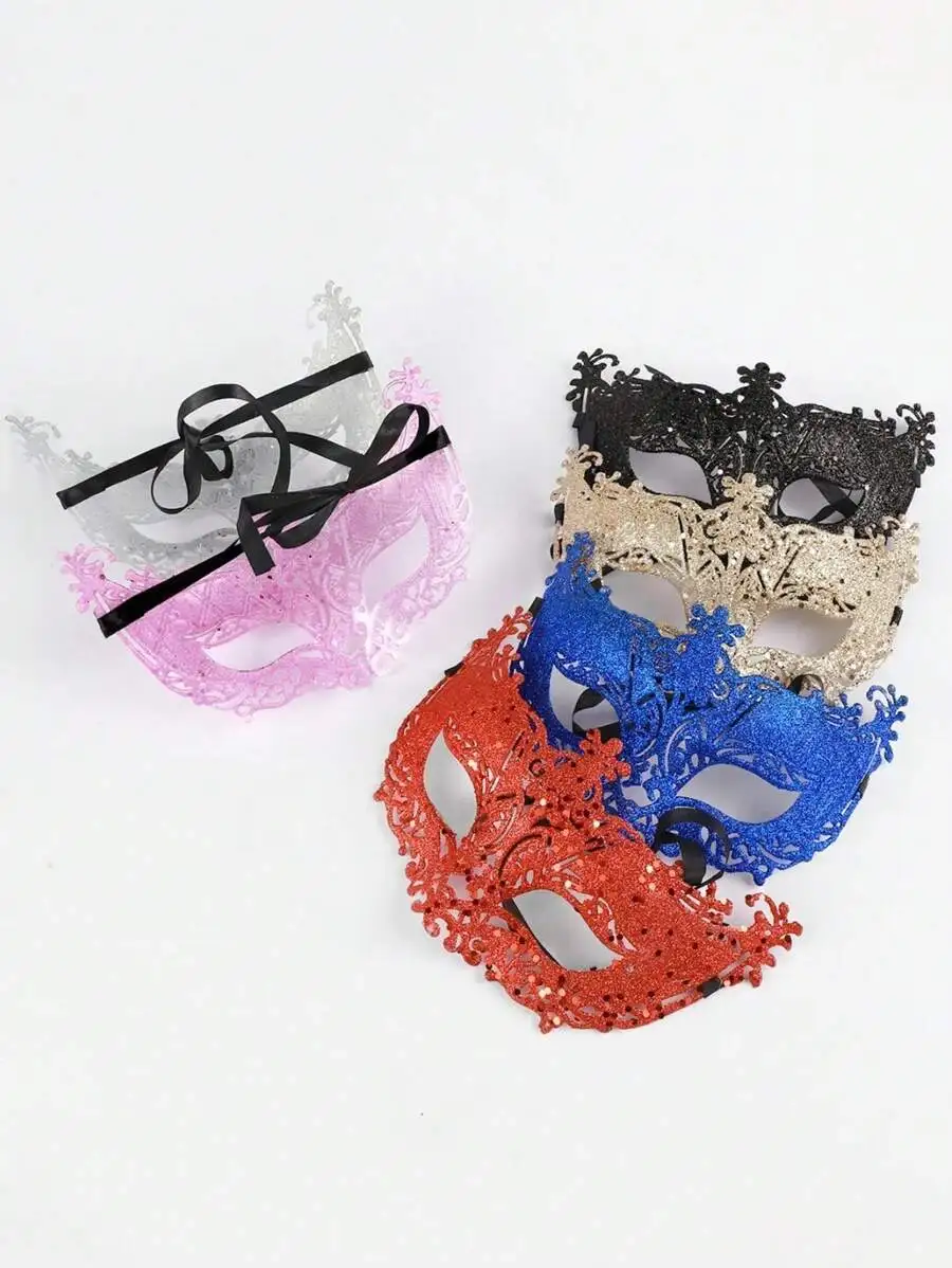 Elegant Venetian Masquerade Glitter Half Face Mask Renaissance Style For Performance Cosplay Halloween Party
Elegant Venetian Masquerade Glitter Half Face Mask Renaissance Style For Performance Cosplay Halloween Party