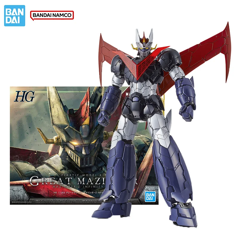 Bandai Original Genuine Figure Mazinger Z Model Kit Anime Figures HG 1/144 Great Mazinger Collection Action Figure Model Toys
Bandai Original Genuine Figure Mazinger Z Model Kit Anime Figures HG 1/144 Great Mazinger Collection Action Figure Model Toys
