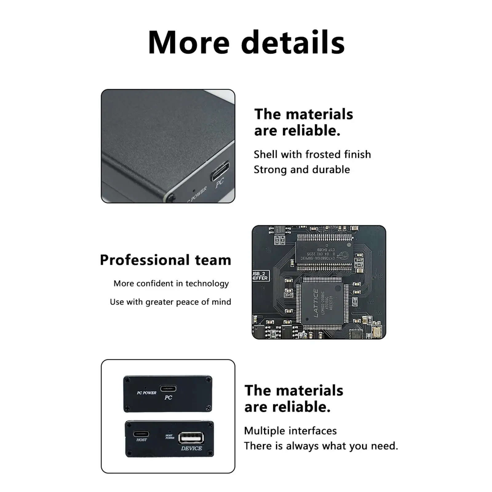 USB protocol Analyzer High Speed Maintenance Equipment Replaces Multiple Port for Debugging Audio Gear Analysis Education
USB protocol Analyzer High Speed Maintenance Equipment Replaces Multiple Port for Debugging Audio Gear Analysis Education