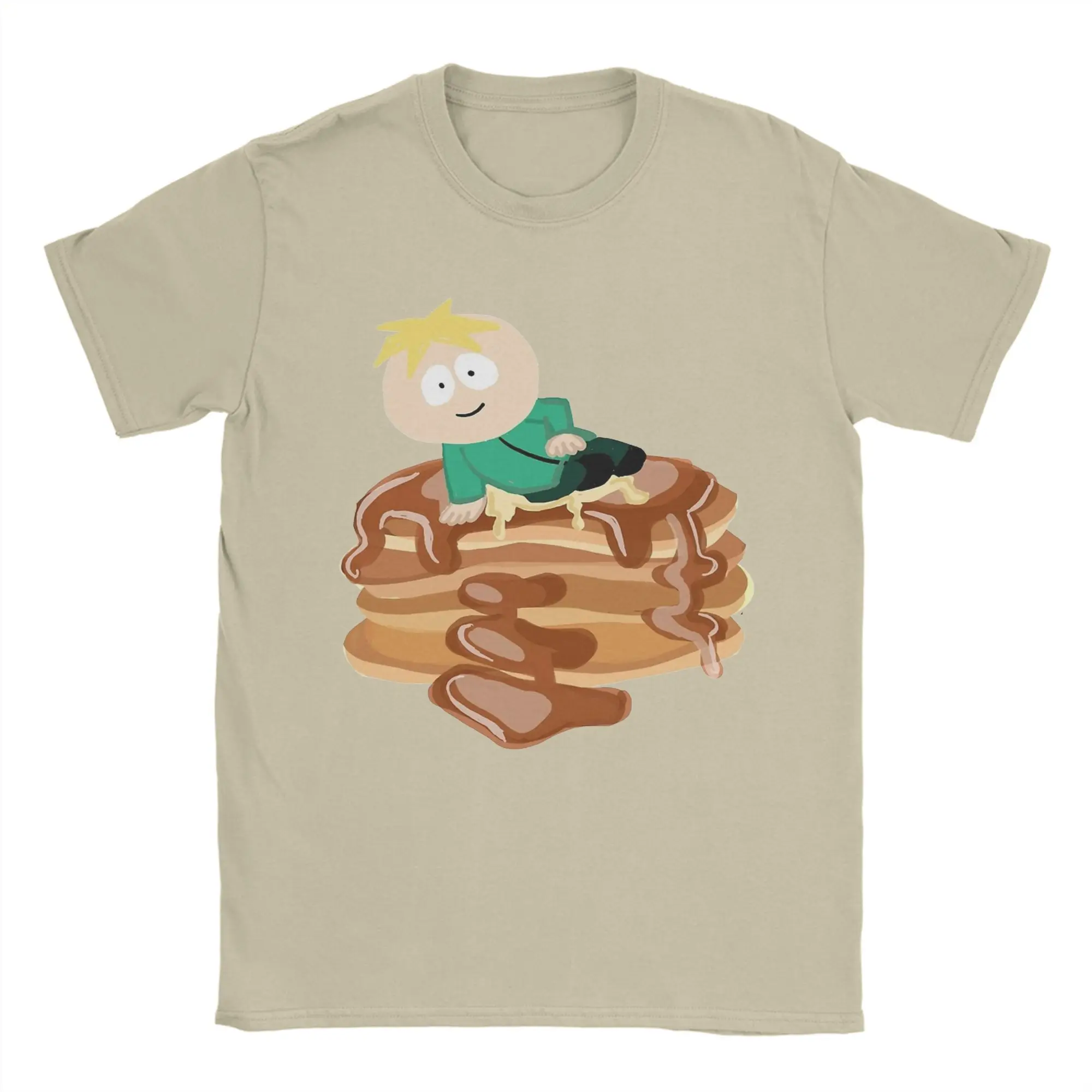 South-Parks Butters on Your Pancake Men's T Shirt Tee Shirt Short Sleeve O Neck T-Shirts 100% Cotton Graphic Printed Clothing
South-Parks Butters on Your Pancake Men's T Shirt Tee Shirt Short Sleeve O Neck T-Shirts 100% Cotton Graphic Printed Clothing