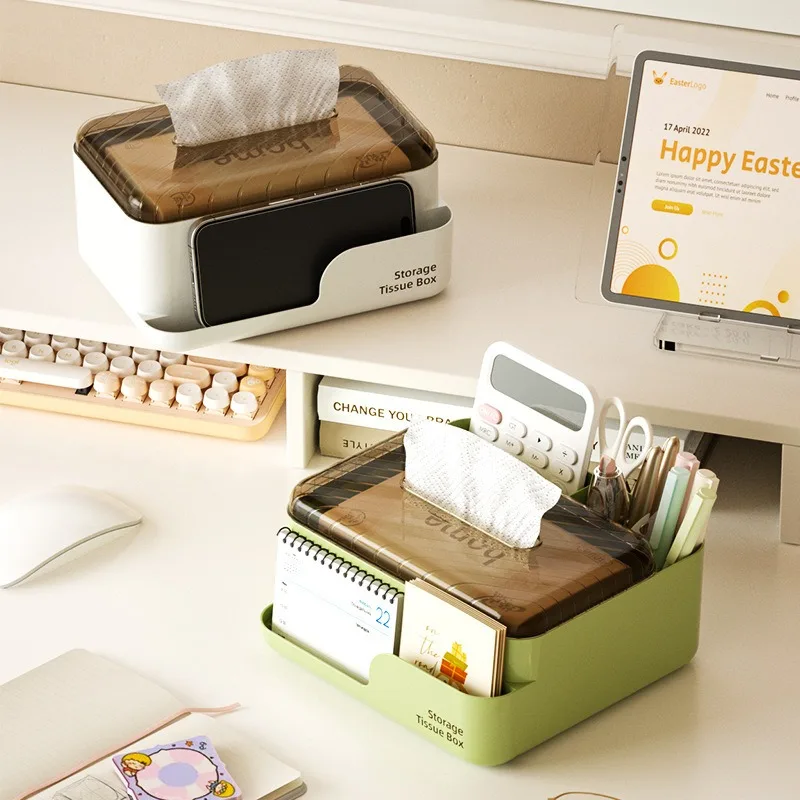Storage Box Coffee Table Restaurant Multifunctional Remote Control Storage Tissue Box
Storage Box Coffee Table Restaurant Multifunctional Remote Control Storage Tissue Box