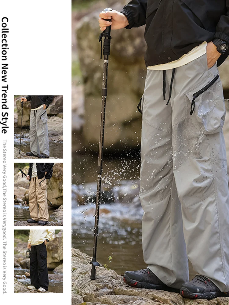 Loose Straight Leg Outdoor Work Trousers Men's Casual Pants Women's Slimming Hiking Pants Water Resistant Youth Active Sle
Loose Straight Leg Outdoor Work Trousers Men's Casual Pants Women's Slimming Hiking Pants Water Resistant Youth Active Sle