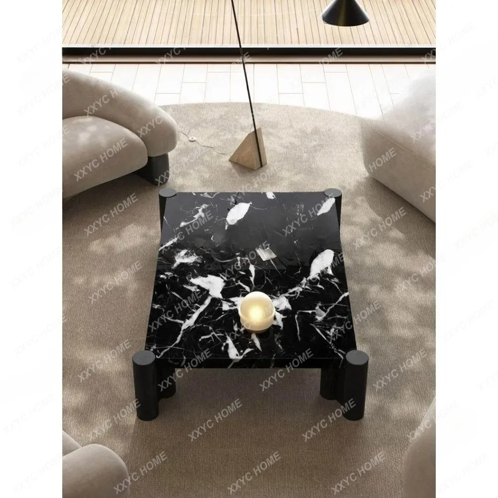 Natural marble solid wood coffee table living room modern luxury stone coffee table can be customized
Natural marble solid wood coffee table living room modern luxury stone coffee table can be customized