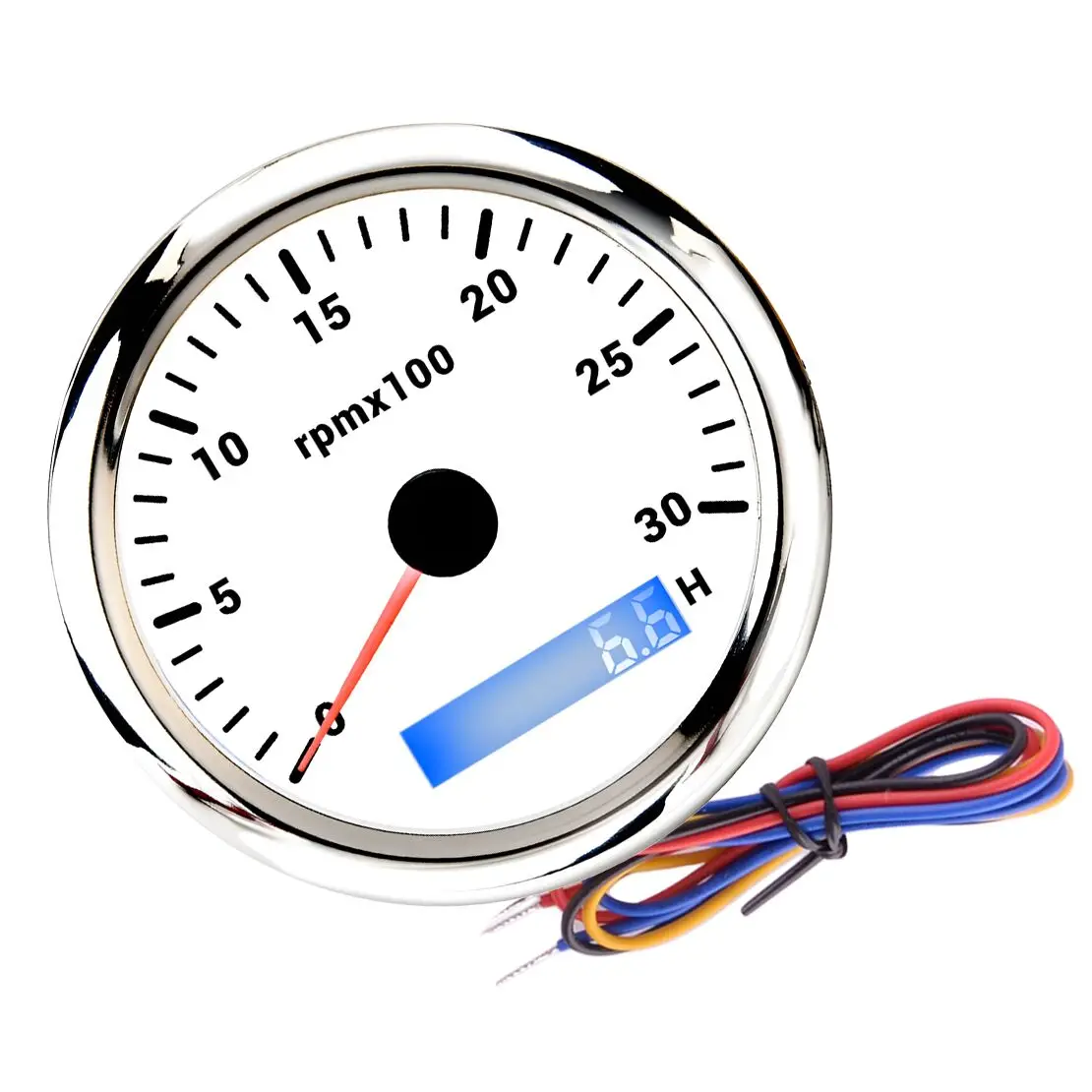 85MM 0-3000RPM Engine Diesel Tachometer Gauge with LCD Hourmeter Fit For Car Truck Boat Tractor
85MM 0-3000RPM Engine Diesel Tachometer Gauge with LCD Hourmeter Fit For Car Truck Boat Tractor