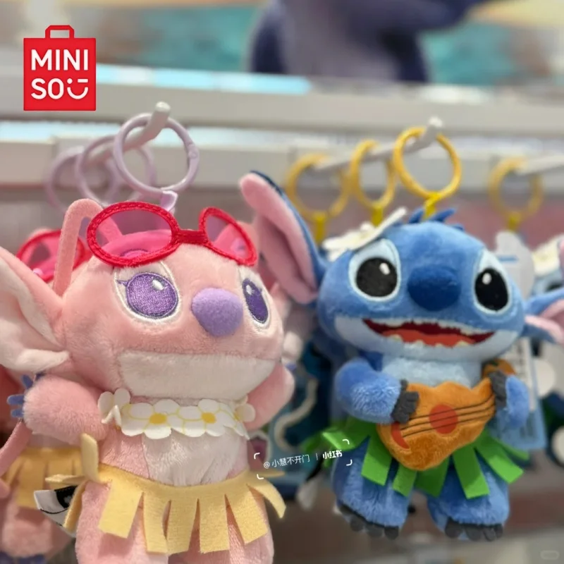 Подлинный плюшевый брелок MINISO Disney Stitch, летняя мягкая игрушка Hawaiian Lei, милая сумка, очаровательный милый брелок для девочек, подарки на Хэллоуин
Подлинный плюшевый брелок MINISO Disney Stitch, летняя мягкая игрушка Hawaiian Lei, милая сумка, очаровательный милый брелок для девочек, подарки на Хэллоуин