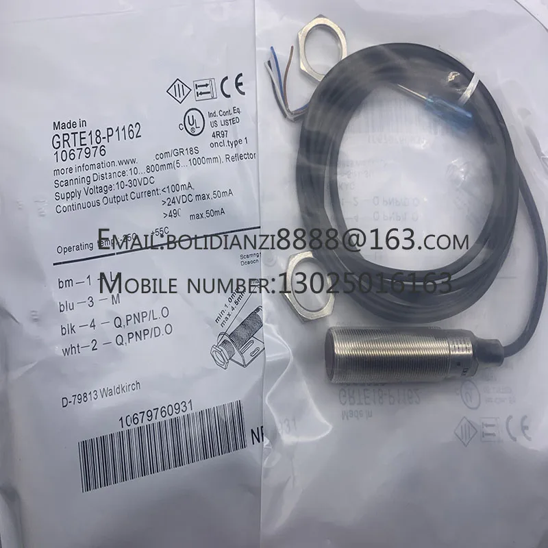 GRTE18-P1162 GRTE18-N1162 GRTE18-N1112 GRTE18-P1152 GRTE18-P1112 GRTE18-P1142 Совершенно новый оригинальный датчик приближения 
GRTE18-P1162 GRTE18-N1162 GRTE18-N1112 GRTE18-P1152 GRTE18-P1112 GRTE18-P1142 Совершенно новый оригинальный датчик приближения