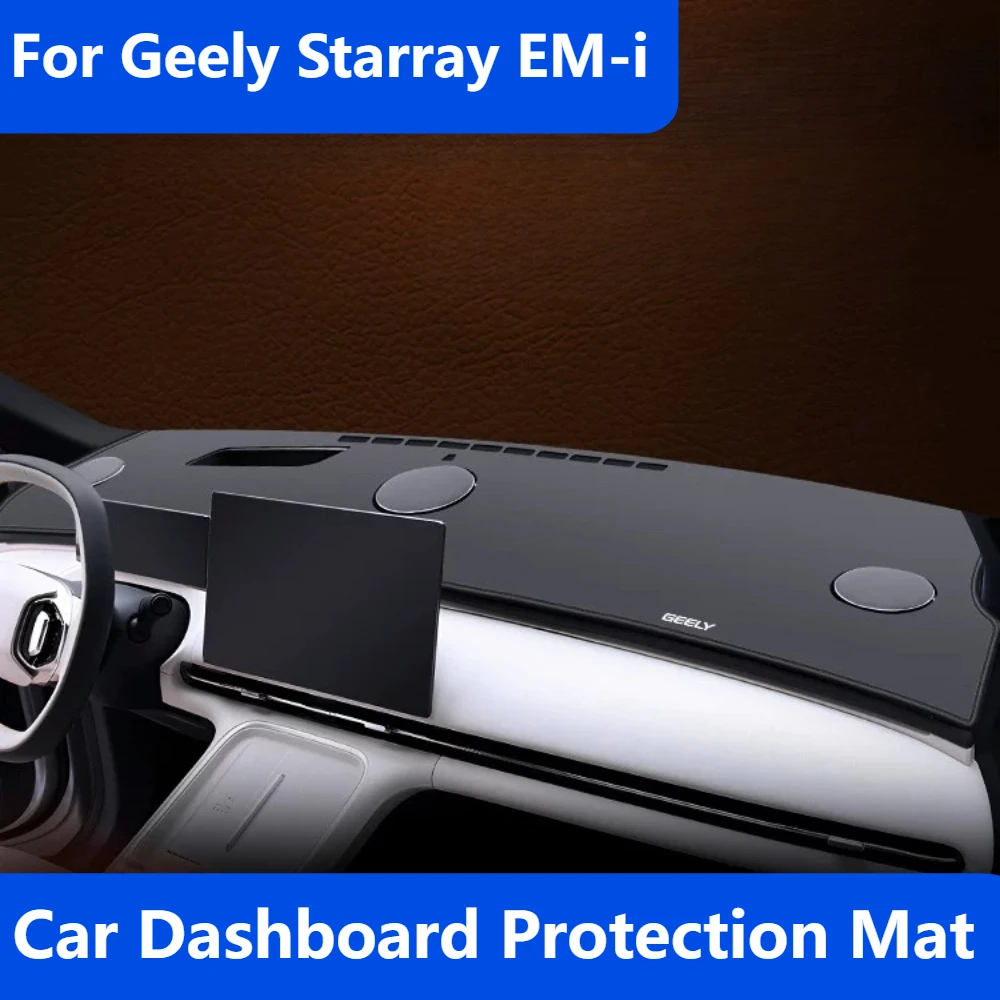 For Geely Starray EM-i 2025-2026 Dashboard Anti-glare Mat Instrument Panel Sun Protection Pad Dustproof Car Interior Accessories
For Geely Starray EM-i 2025-2026 Dashboard Anti-glare Mat Instrument Panel Sun Protection Pad Dustproof Car Interior Accessories