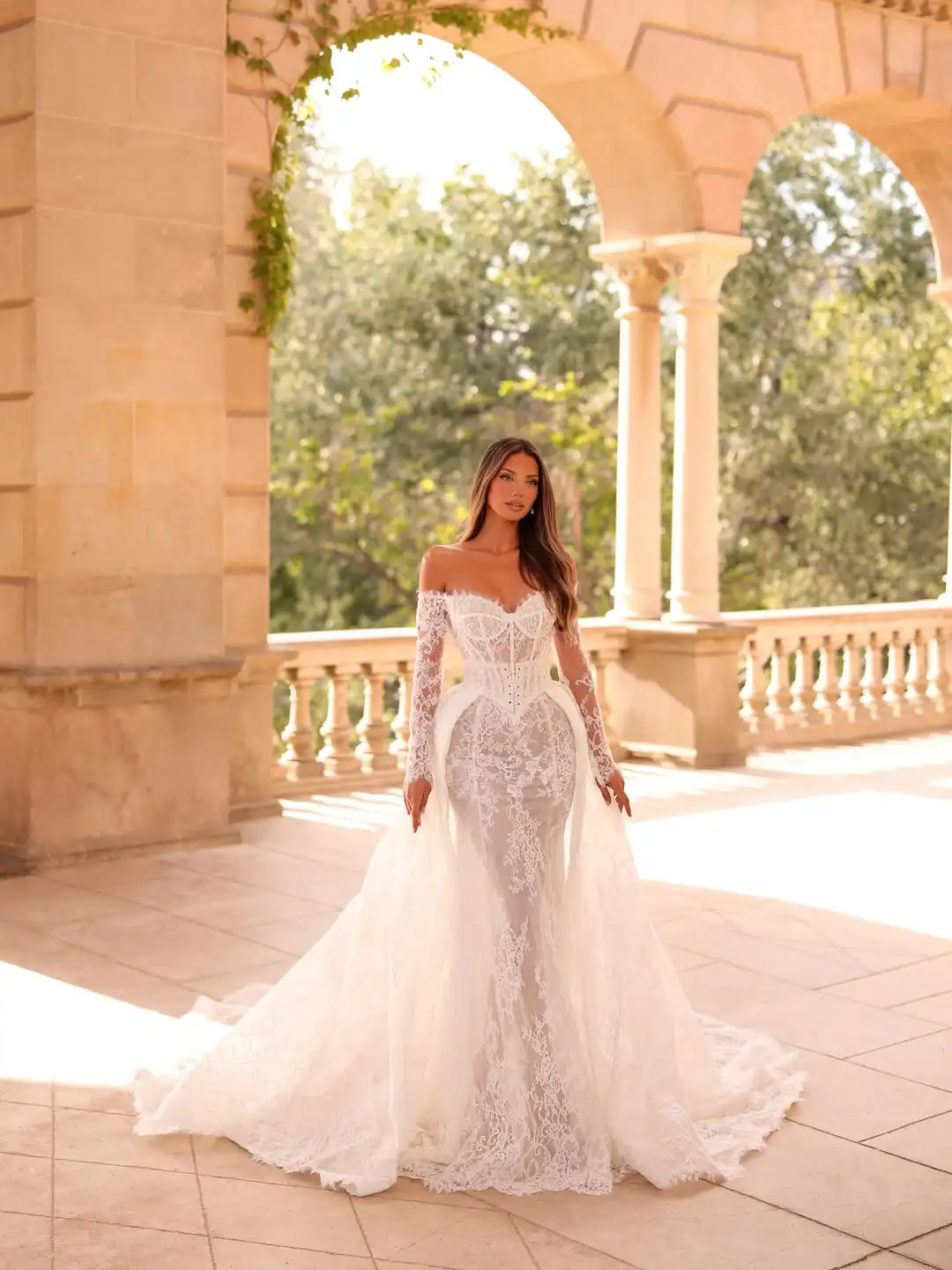 Vestido De Noiva Sereia Encaje Vestidos Desmontable 2 En 1 Wedding Dress Long Sleeve Curvy Boda Civil Sencillo Y Elegante Gown
Vestido De Noiva Sereia Encaje Vestidos Desmontable 2 En 1 Wedding Dress Long Sleeve Curvy Boda Civil Sencillo Y Elegante Gown