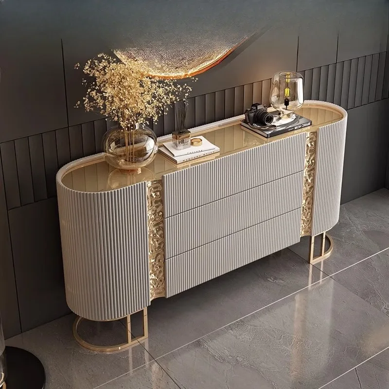 uxury dining side cabinet, home shoe cabinet, villa living room locker, medieval foyer cabinet, high-grade light gray
uxury dining side cabinet, home shoe cabinet, villa living room locker, medieval foyer cabinet, high-grade light gray