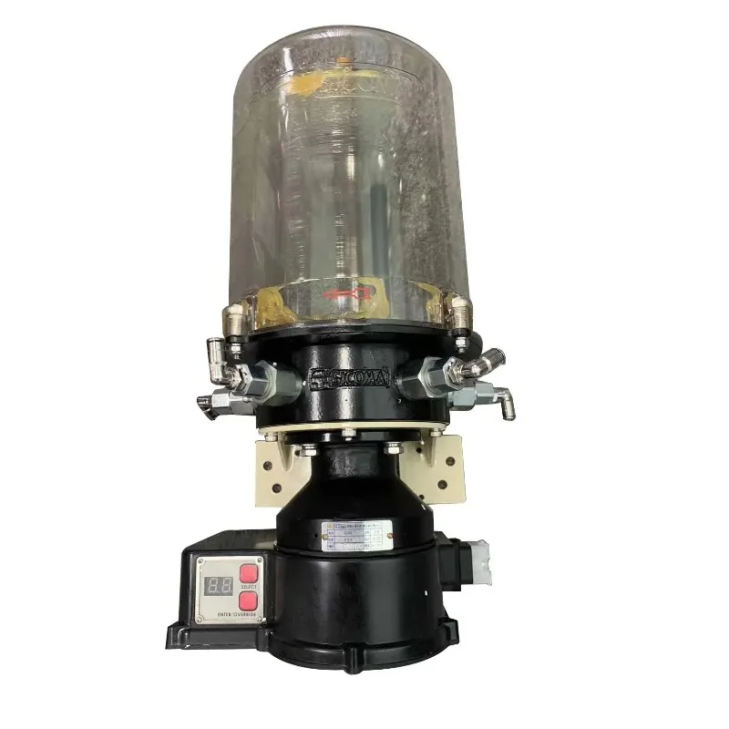 Automatic SICOMA electric lubrication pump 302.DC402 for concrete batching plant, 380 24V butter pump grease thick oil pump
Automatic SICOMA electric lubrication pump 302.DC402 for concrete batching plant, 380 24V butter pump grease thick oil pump
