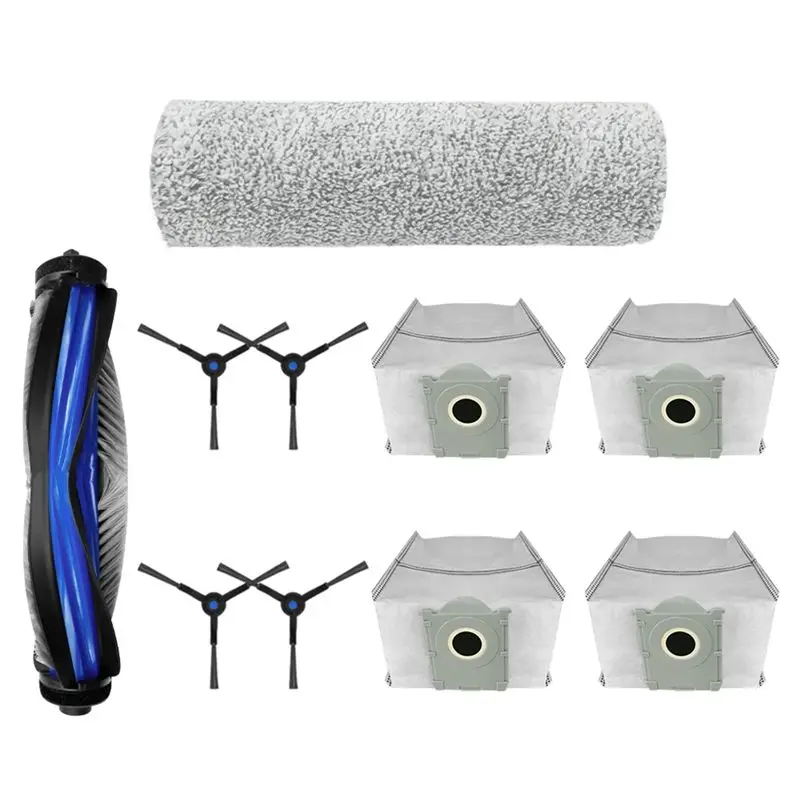 ABUP - Запчасти для робота-пылесоса Ecovacs Debot X8 PRO OMNI / DEX56: основная щетка, боковая щетка, ролик, тряпка для влажной уборки, мешок для сбора пыли, аксессуары.
ABUP - Запчасти для робота-пылесоса Ecovacs Debot X8 PRO OMNI / DEX56: основная щетка, боковая щетка, ролик, тряпка для влажной уборки, мешок для сбора пыли, аксессуары.
