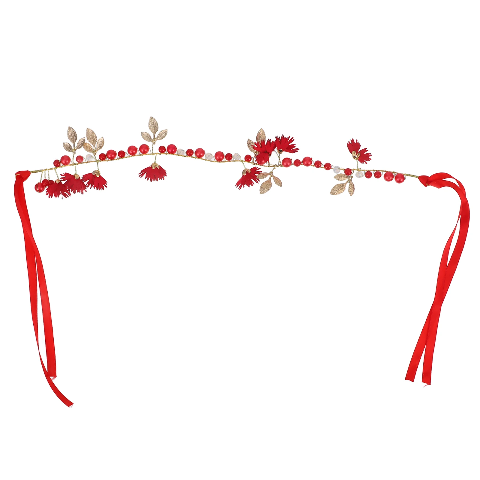 Wedding Hair Bridal Headpiece Red Elegant Comfortable Head Jewelry For Women Bride Accessories Hair Jewelry Flower Crown
Wedding Hair Bridal Headpiece Red Elegant Comfortable Head Jewelry For Women Bride Accessories Hair Jewelry Flower Crown