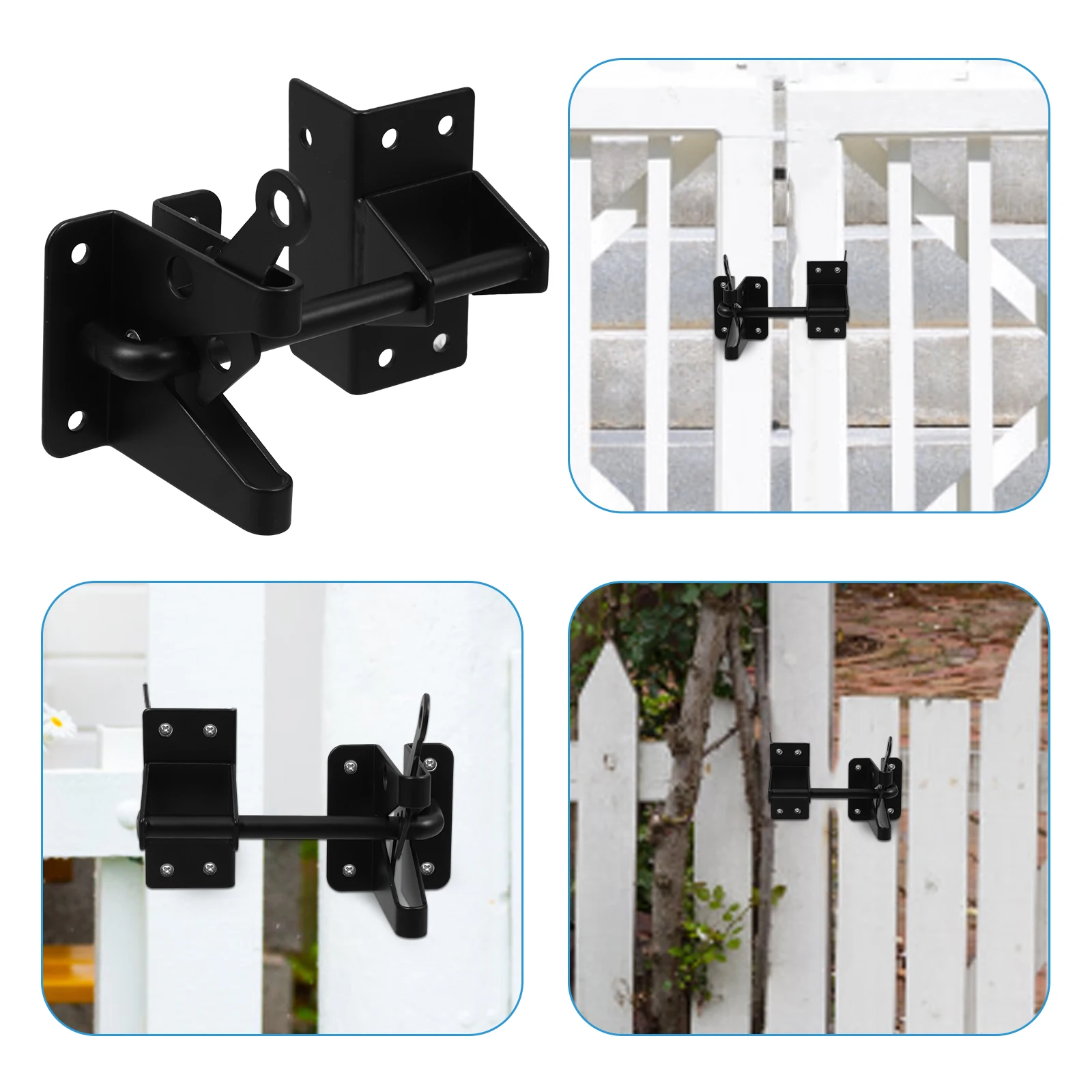 1Sets Heavy Duty Gate Latch Automatic Outdoor Fence Sliding Bolt Lock Pool Gate Lock Hardware Wood Fence Latch
1Sets Heavy Duty Gate Latch Automatic Outdoor Fence Sliding Bolt Lock Pool Gate Lock Hardware Wood Fence Latch