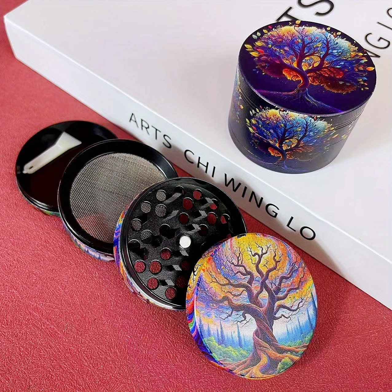 2inch Tree Herb Grinder Metal Vanilla Pestle Pepper Mill Spice Crusher Tobacco Raw Grass Grinder Cigarette Smoking Kitchen Tool
2inch Tree Herb Grinder Metal Vanilla Pestle Pepper Mill Spice Crusher Tobacco Raw Grass Grinder Cigarette Smoking Kitchen Tool