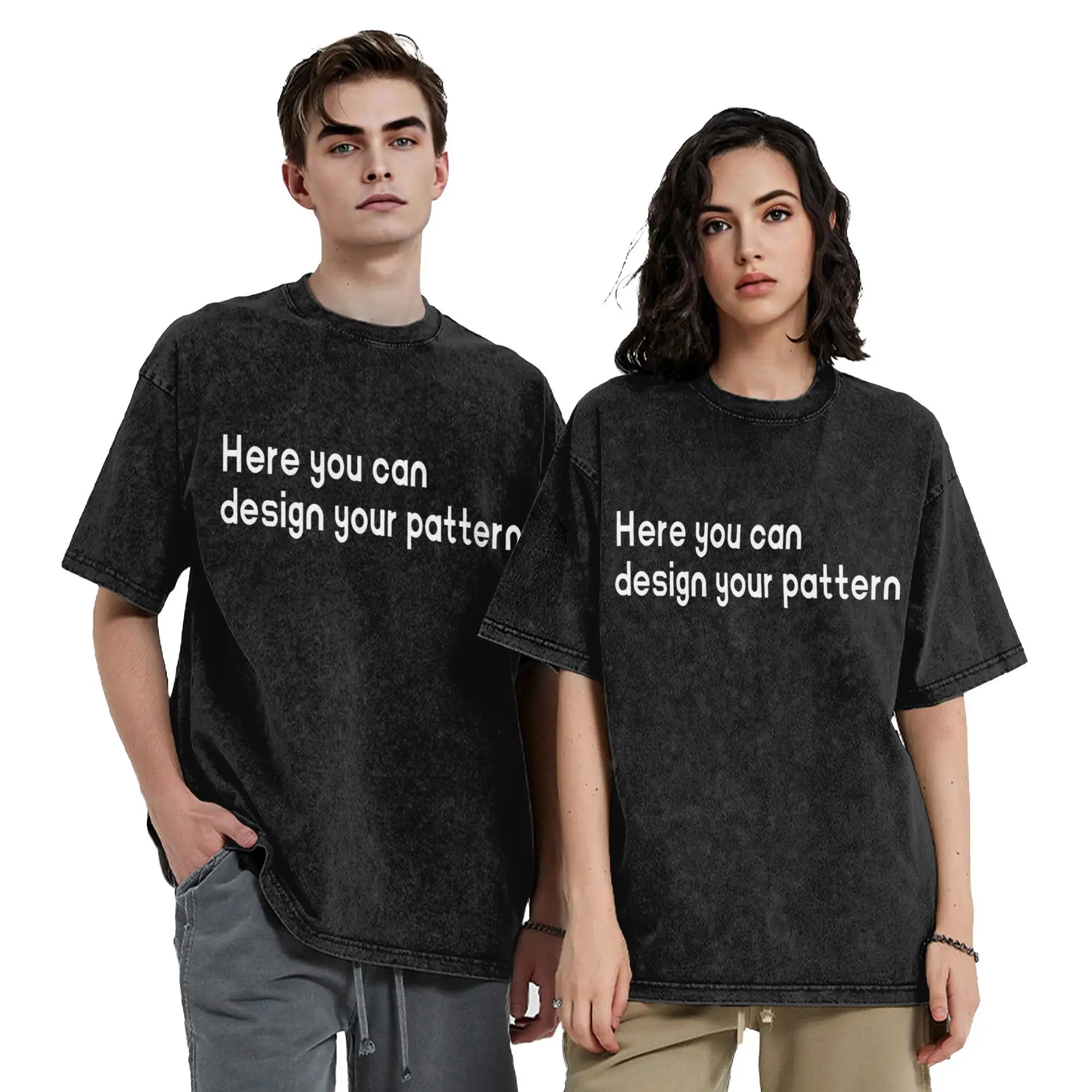 DIY Custom Vintage Washed T Shirt Men Women's 100% Cotton Vintage T-Shirt Crewneck Tees Short Sleeve Tops Summer
DIY Custom Vintage Washed T Shirt Men Women's 100% Cotton Vintage T-Shirt Crewneck Tees Short Sleeve Tops Summer