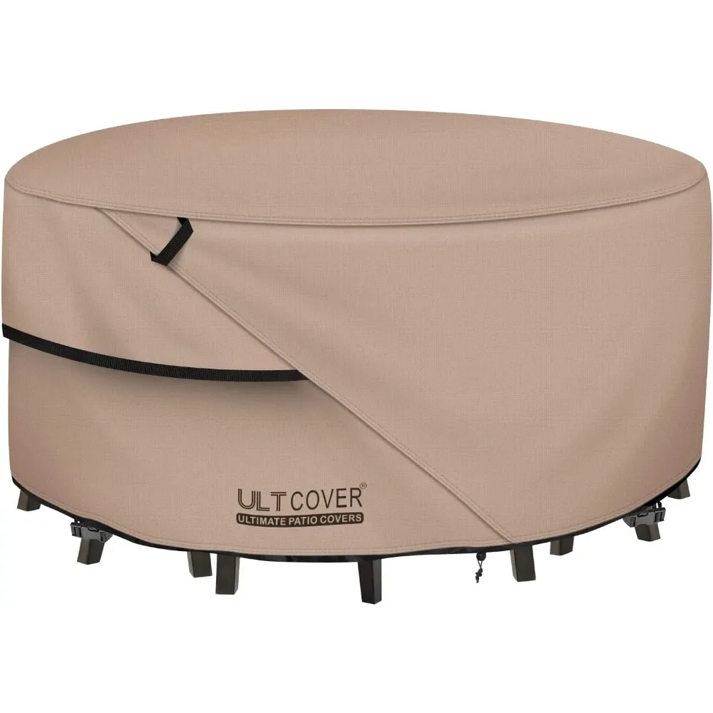 Heavy Duty Waterproof Outdoor Furniture Cover for 60 Inch Round Patio Table and Chair Set
Heavy Duty Waterproof Outdoor Furniture Cover for 60 Inch Round Patio Table and Chair Set