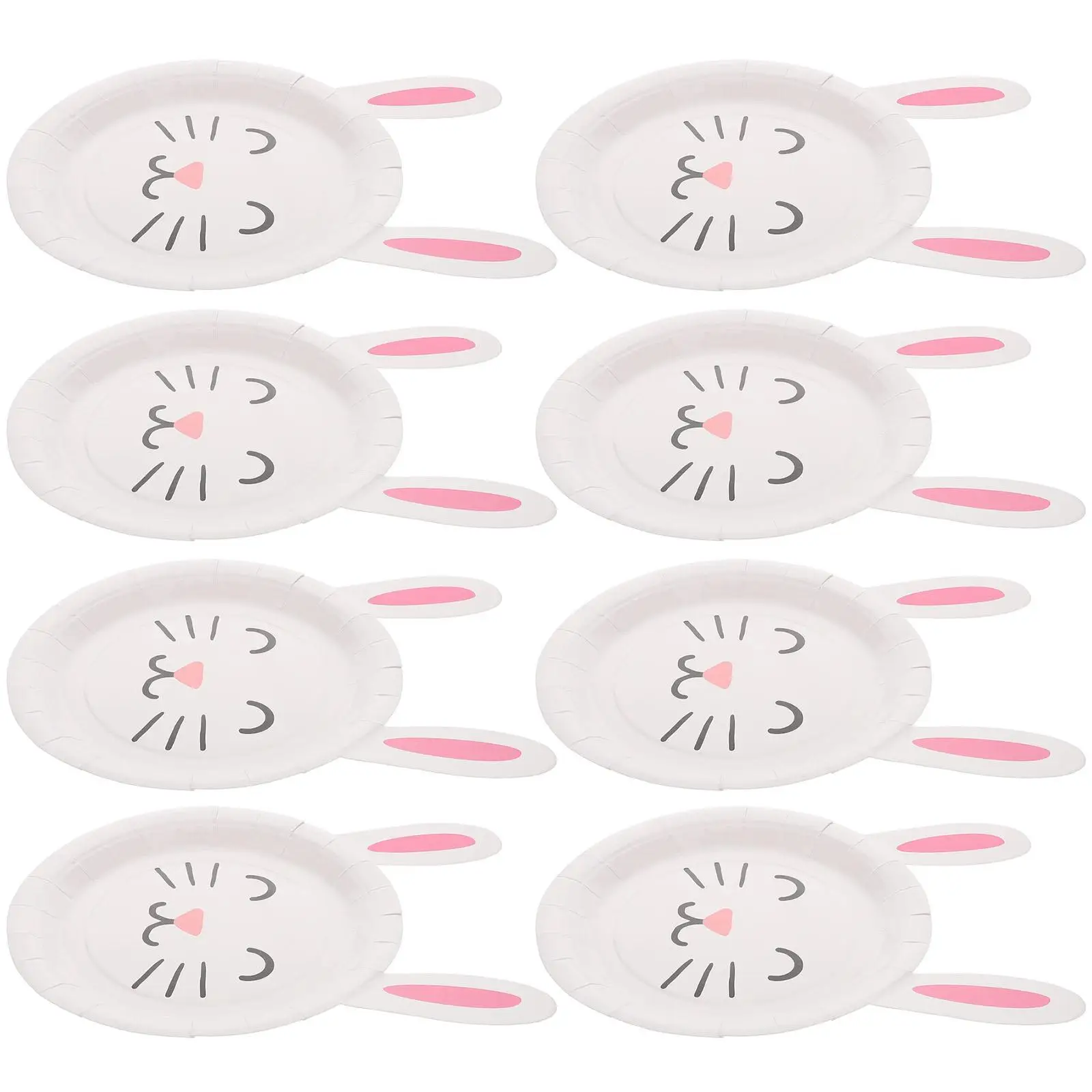 8 Pcs Rabbit Paper Plates Disposable Bunny Dessert Plates Birthday Cake White Candy Party Supplies Easter Spring Picnic
8 Pcs Rabbit Paper Plates Disposable Bunny Dessert Plates Birthday Cake White Candy Party Supplies Easter Spring Picnic