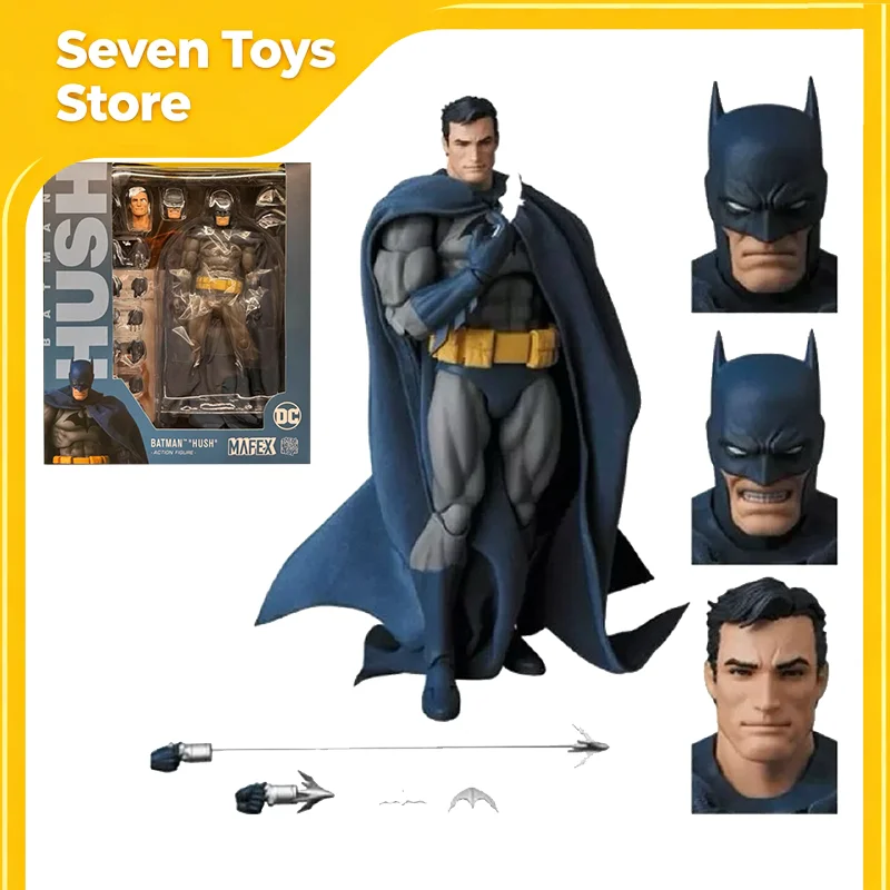 Оригинальная 6-дюймовая фигурка Бэтмена Mafex No.105 Hush, коллекционная модель для домашнего декора, с подвижными суставами, игрушка, подарок на день рождения для мальчика
Оригинальная 6-дюймовая фигурка Бэтмена Mafex No.105 Hush, коллекционная модель для домашнего декора, с подвижными суставами, игрушка, подарок на день рождения для мальчика
