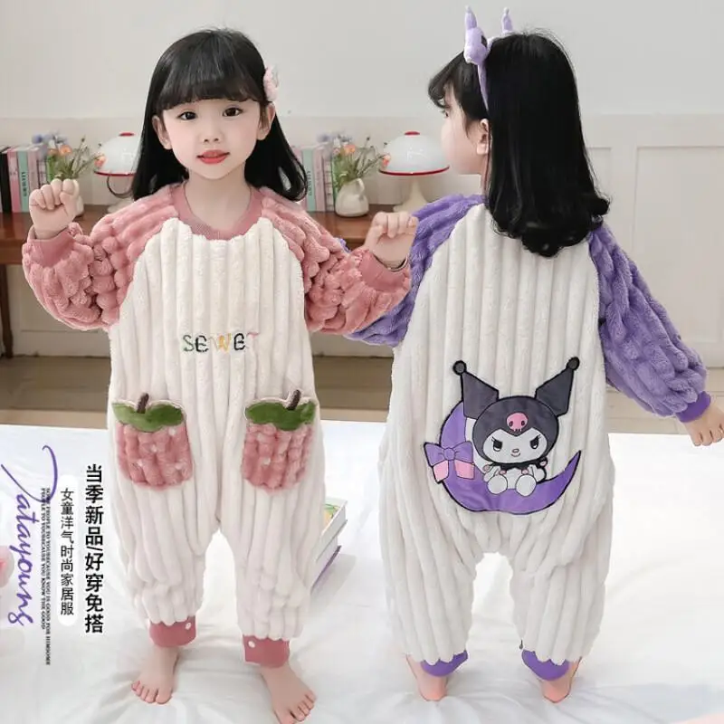 Sanrio Hello Kitty пижамы двухслойные толстые повседневные фланелевые новые детские одежды Kawaii Y2K аниме детская одежда осень
Sanrio Hello Kitty пижамы двухслойные толстые повседневные фланелевые новые детские одежды Kawaii Y2K аниме детская одежда осень