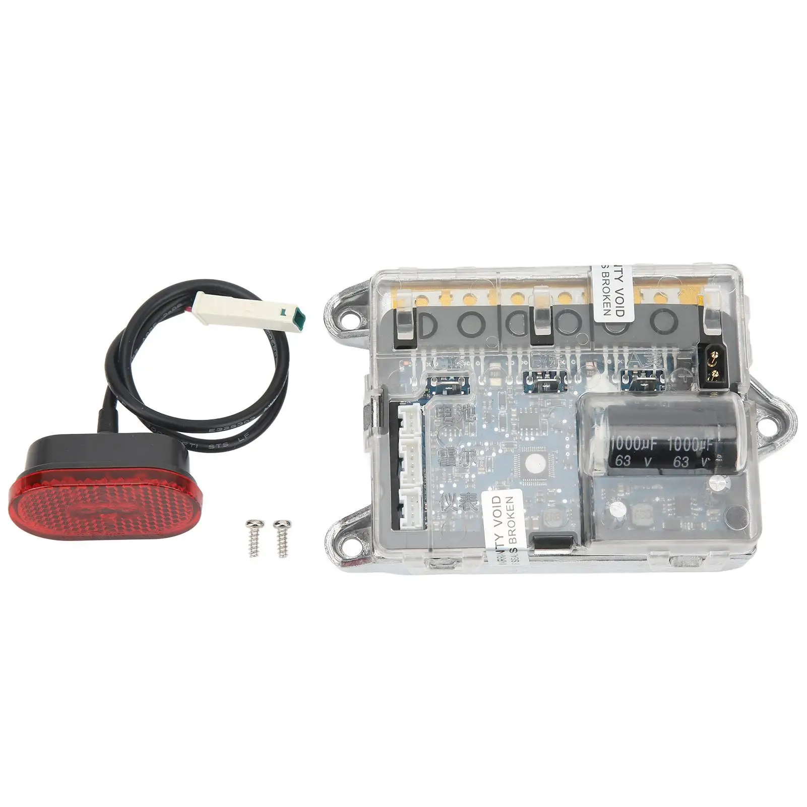 Electric Scooter Controller Board with Tail Light for repair Part ST Chip for E-Scooter
Electric Scooter Controller Board with Tail Light for repair Part ST Chip for E-Scooter