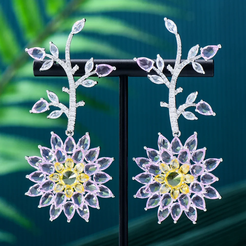 Kellybola Brand Original Luxury Pendant Earrings for Women Bridal Wedding Gift Delicate CZ boucle d'oreille femme High Quality
Kellybola Brand Original Luxury Pendant Earrings for Women Bridal Wedding Gift Delicate CZ boucle d'oreille femme High Quality