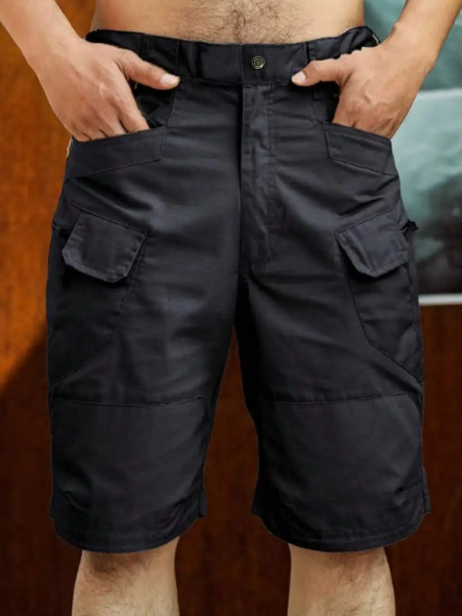 Mens Cargo Shorts With Multiple Pockets Casual Durable Outdoor Hiking Shorts
Mens Cargo Shorts With Multiple Pockets Casual Durable Outdoor Hiking Shorts