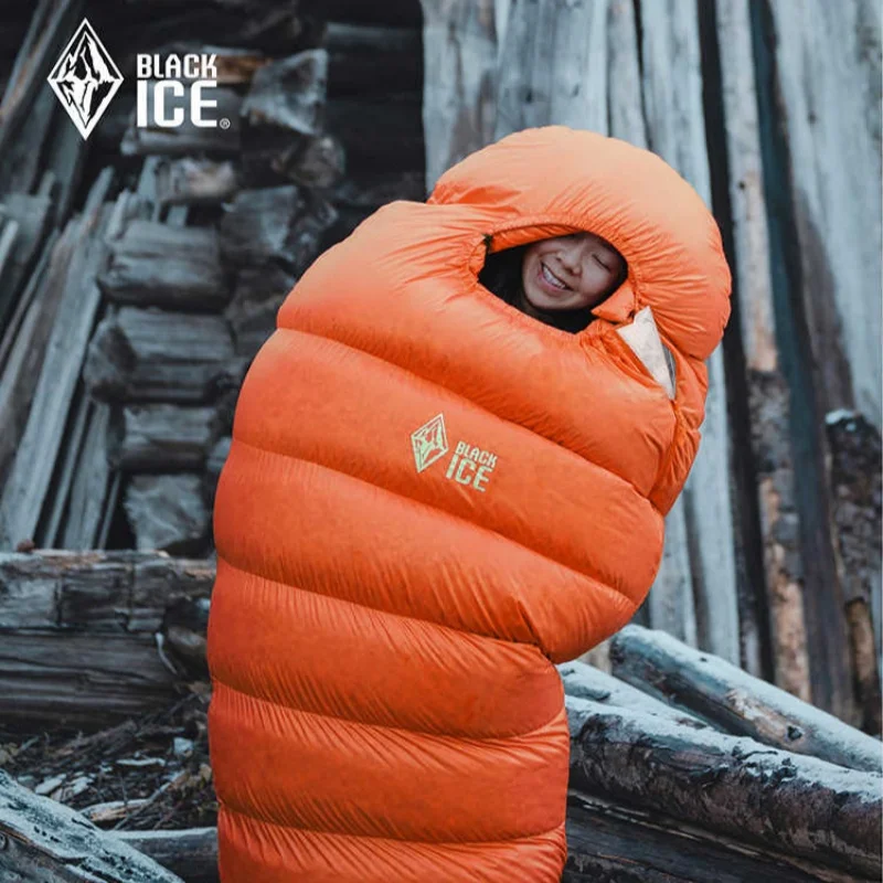 Black Ice B-series Mummy Sleeping Bag Outdoor Camping Ultralight Splicing Sleeping Bag Hiking Thermal Coldproof
Black Ice B-series Mummy Sleeping Bag Outdoor Camping Ultralight Splicing Sleeping Bag Hiking Thermal Coldproof