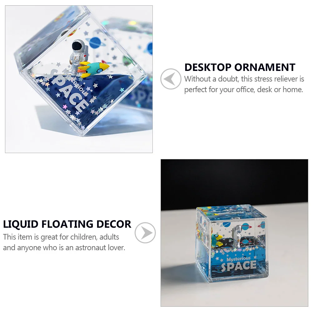 Liquid Sand Astronaut Ornament Desktop Stress Relief Decor For Home Office Kids Gift Quicksand Floating Statue Home Decoration
Liquid Sand Astronaut Ornament Desktop Stress Relief Decor For Home Office Kids Gift Quicksand Floating Statue Home Decoration