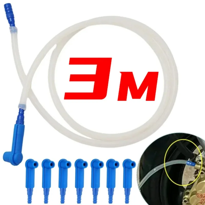 Car Bleeder Brake Fluid Oil Kit Exchange Pump with 300cm Oil Pumping Hose Empty Drained Oil Bleeder Auto Brake Oilling Connector
Car Bleeder Brake Fluid Oil Kit Exchange Pump with 300cm Oil Pumping Hose Empty Drained Oil Bleeder Auto Brake Oilling Connector